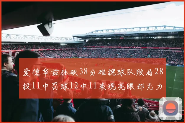 爱德华兹独砍38分难挽球队败局28投11中罚球12中11表现亮眼却无力回天